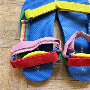 Mini boden kids utility sandal NWOT